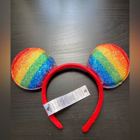 Rainbow Minnie Ears - Picture 2 of 3